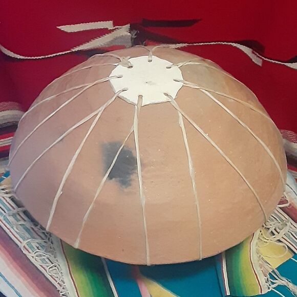 Large Tarahumara SW American Indian Mexican Ceramic Water Pot 16" Wide - Picture 13 of 16